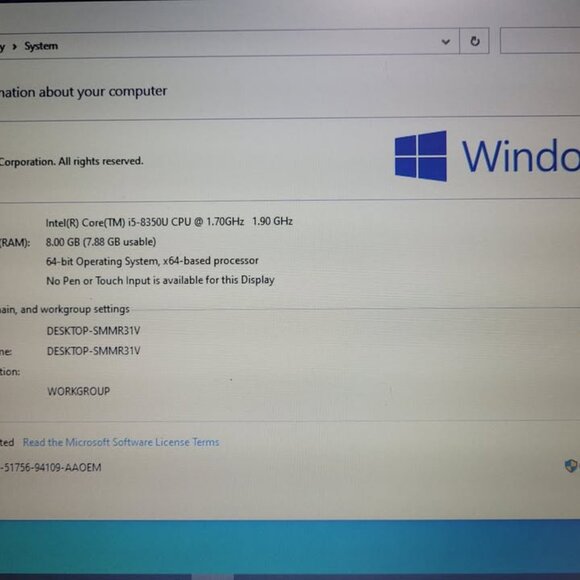 Lenovo T480 - 8th Generation 24gb ram 256gb storage - Picture 2 of 6